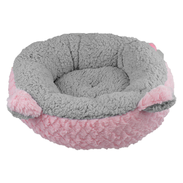 Cama Petit Rosa/Gris Para Gato