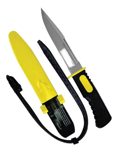 Cuchillo Buceo Amarillo Muela 500653