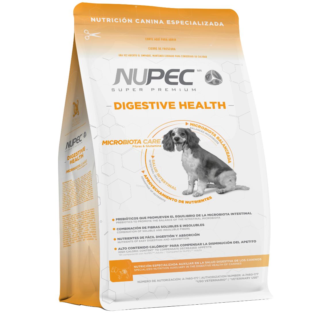 NUPEC Digestive Health: Nutrición Especializada Auxiliar en la Salud Digestiva de los Caninos