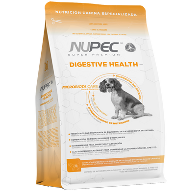 NUPEC Digestive Health: Nutrición Especializada Auxiliar en la Salud Digestiva de los Caninos