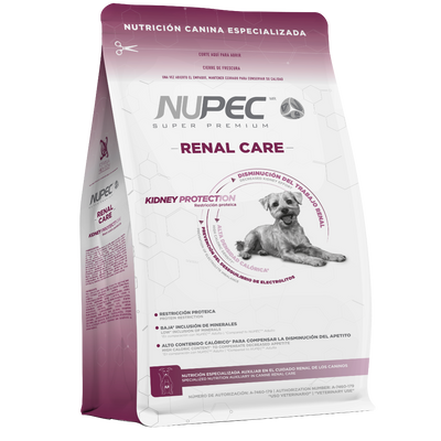 NUPEC Renal Care: Nutrición Especializada Auxiliar en el Cuidado Renal de los Caninos