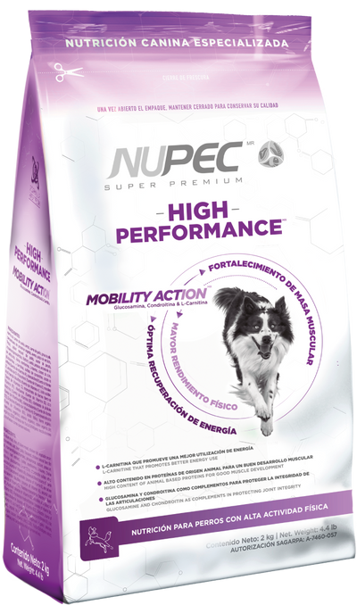 NUPEC High Performance: Nutrición Especializada para Caninos de Alto Rendimiento