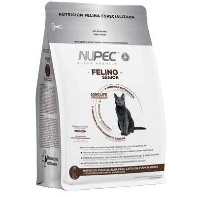 NUPEC Felino Senior Alimento para Gatos de Edad Avanzada