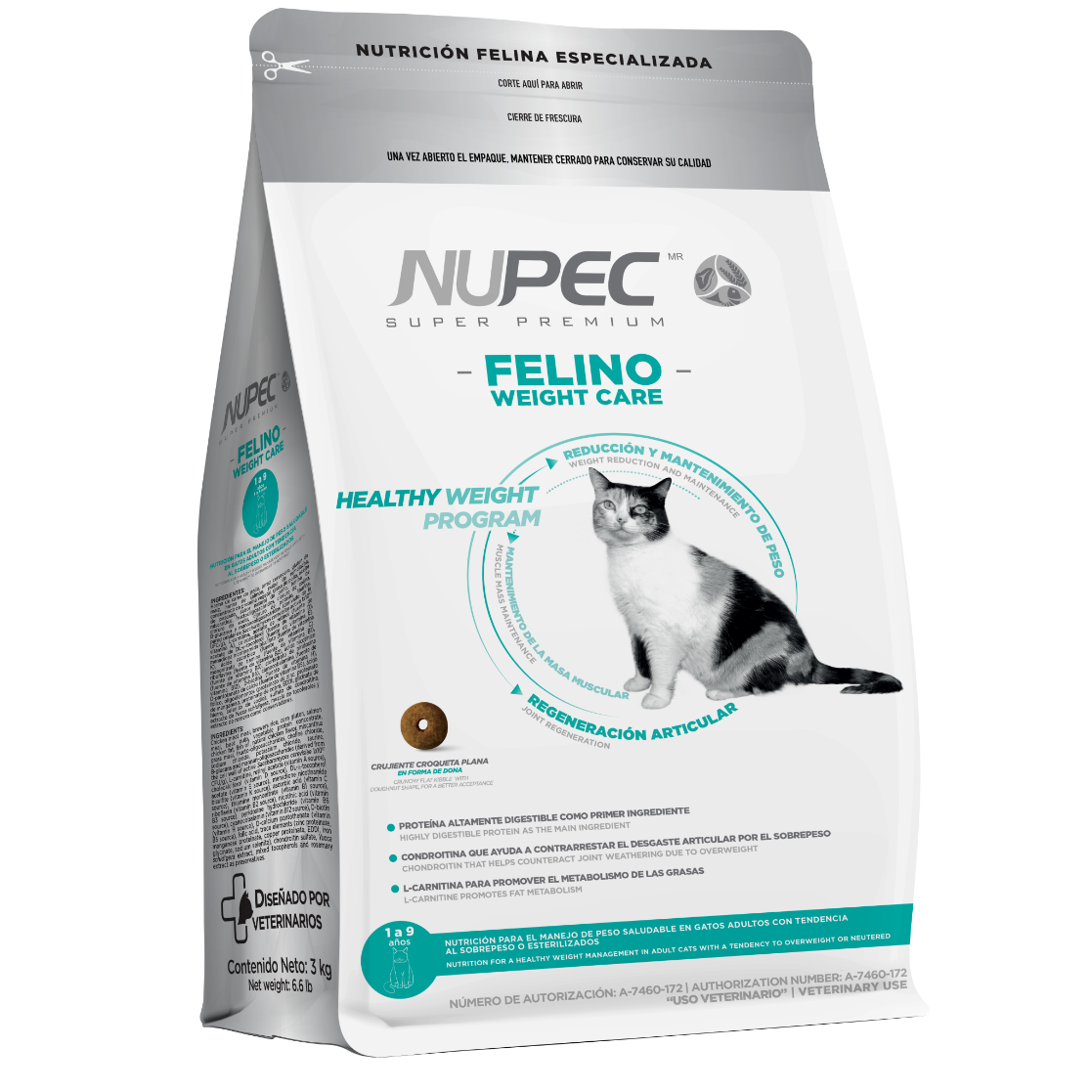 NUPEC Felino Weight Care Alimento para Gatos