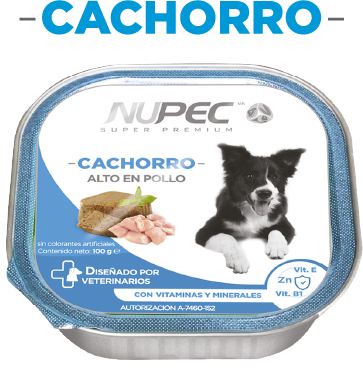 NUPEC Alimento Húmedo para Cachorros Alto en Pollo