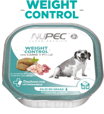 NUPEC Alimento Húmedo Weight Control con Carne y Pollo