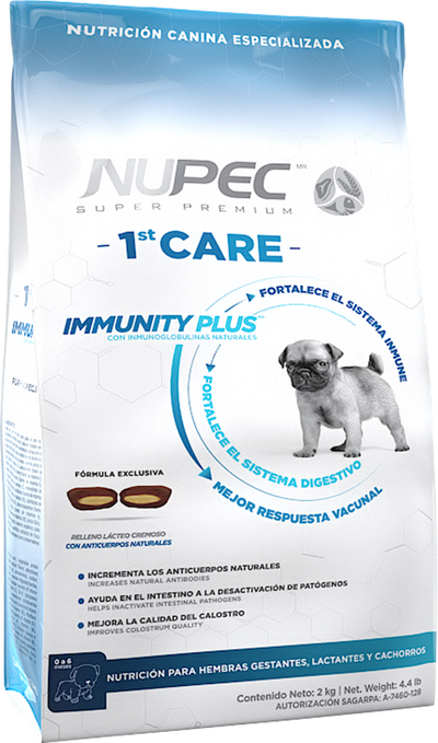 NUPEC 1st CARE: Nutrición Especializada para Fortalecer el Sistema Inmune de tu Cachorro