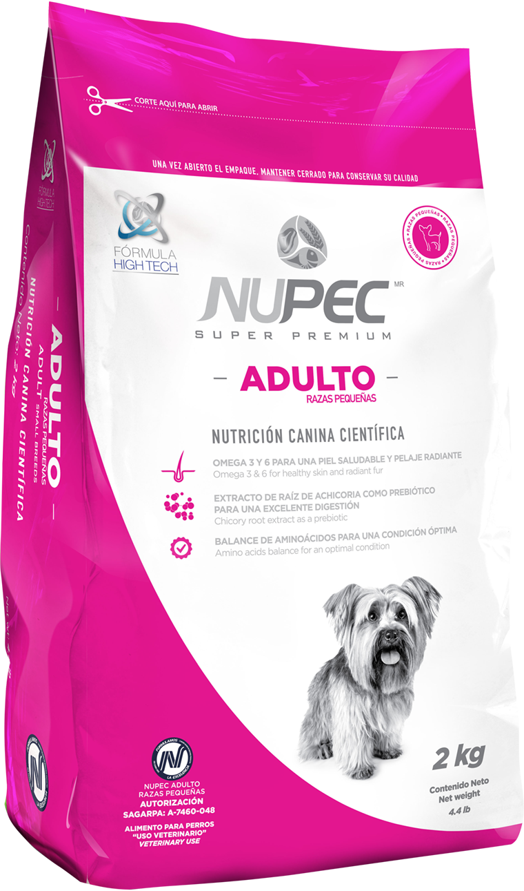 NUPEC Adulto Raza Pequeña: Nutrición Especializada para un Óptimo Metabolismo