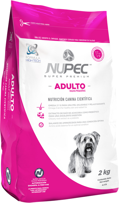 NUPEC Adulto Raza Pequeña: Nutrición Especializada para un Óptimo Metabolismo