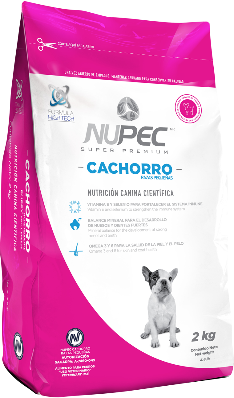 NUPEC Cachorro Raza Pequeña: Nutrición Especializada para un Óptimo Desarrollo