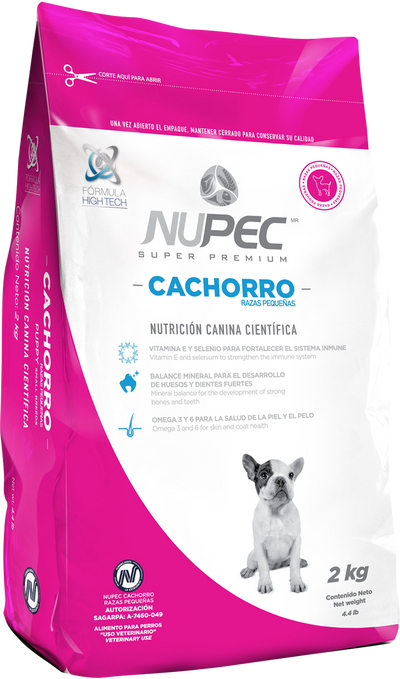 NUPEC Cachorro Raza Pequeña: Nutrición Especializada para un Óptimo Desarrollo