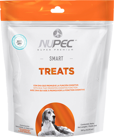 NUPEC Smart: Premio con Ingredientes Funcionales para la Función Cognitiva de tu Mascota